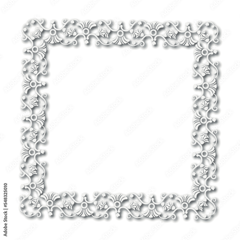 Frame, in the style of an ornament, Vector illustration eps 10, Art. Frame, in the style of an ornament, Vector illustration eps 10, Art.