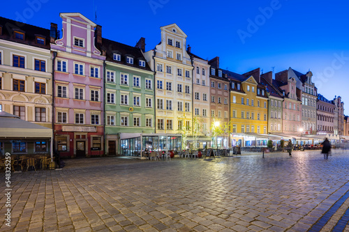 Wroclaw Market Square, Poland. 