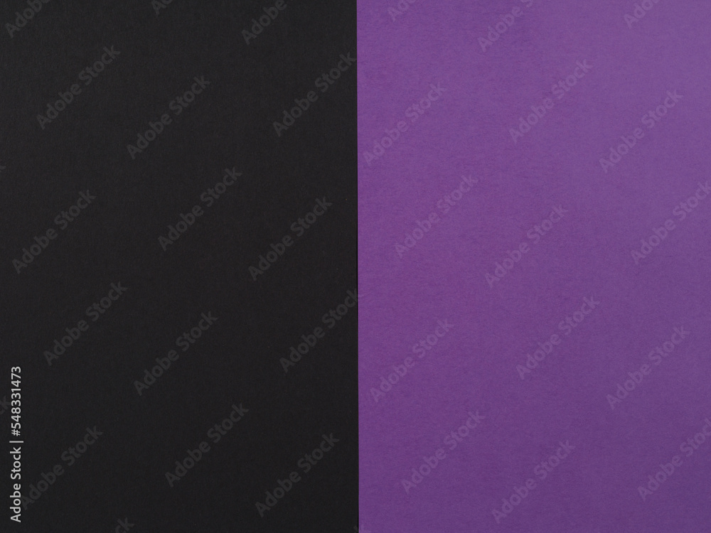 Fototapeta premium black and purple colored papers