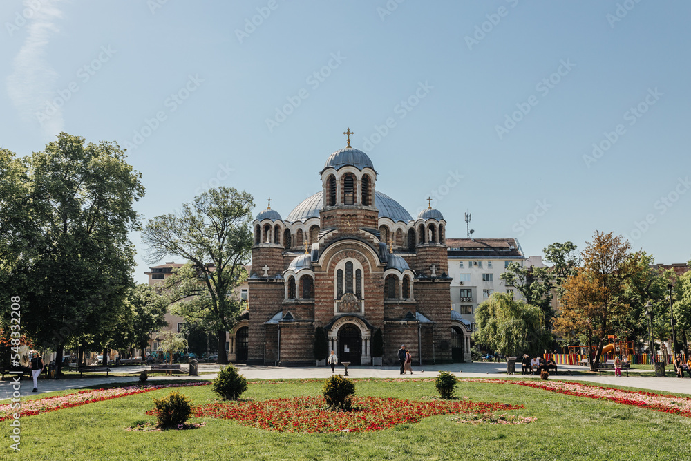 Church of Sveti Sedmochislenitsi in Sofia Bulgaria