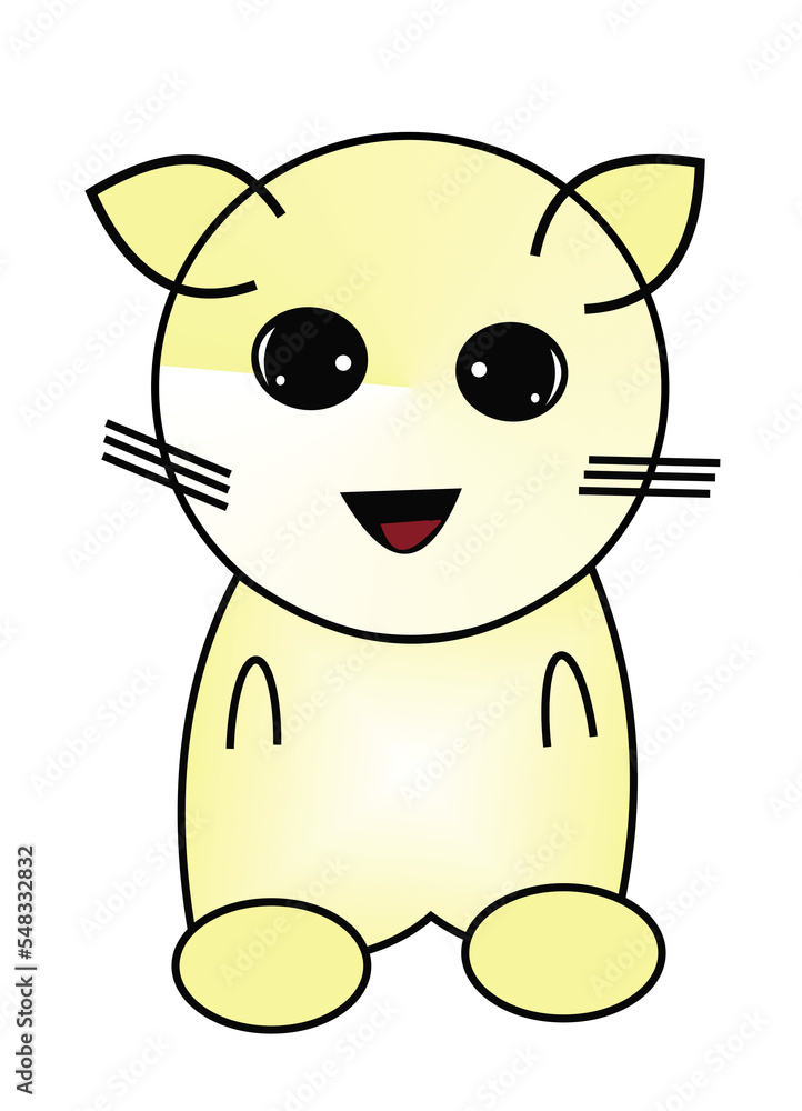 Fototapeta premium Illustration of animal 