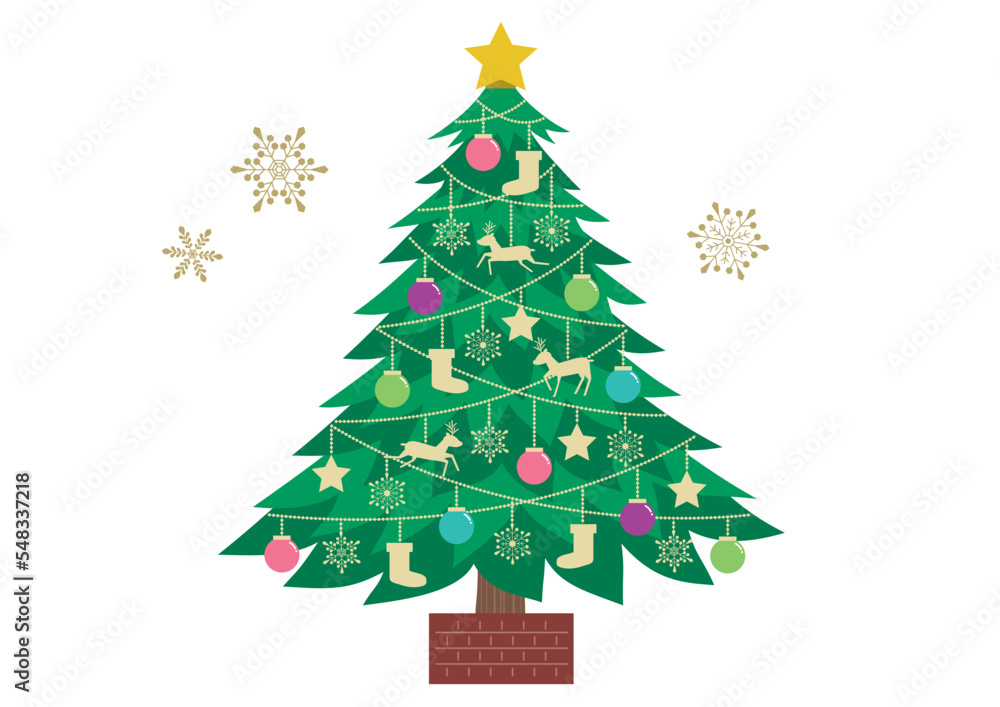 クリスマスのイラストのセット
クリスマスのイラストのセット