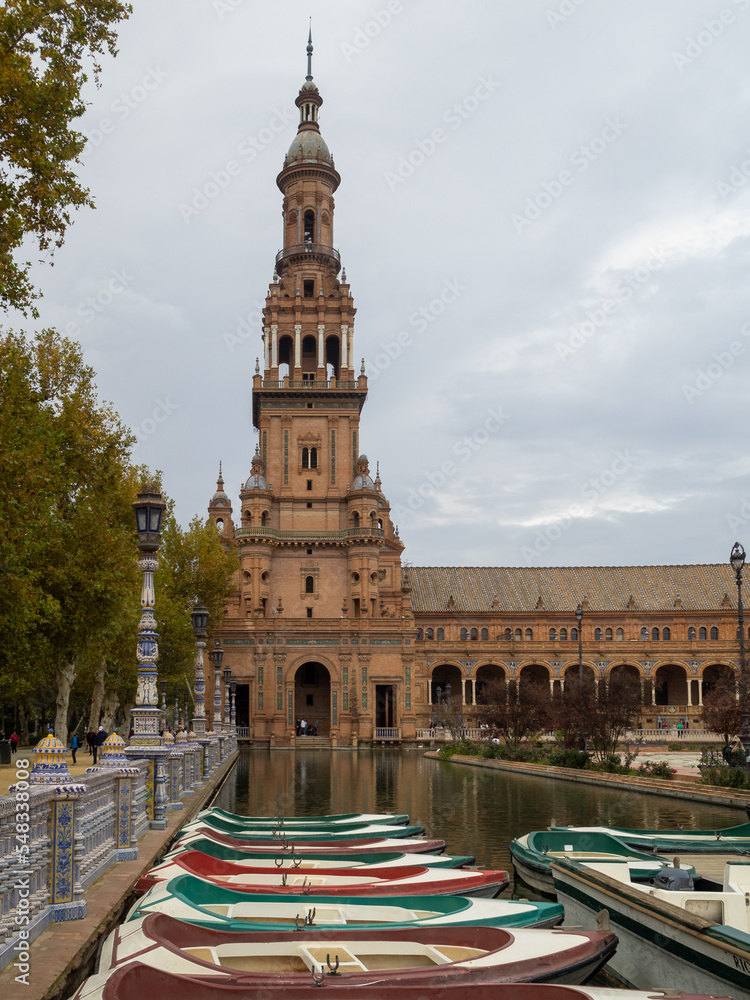 Naklejka premium Plaza de España, Sevile