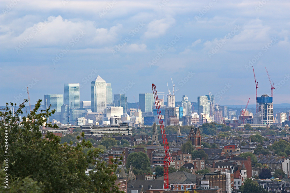 	
London skyline from Parliament Hill