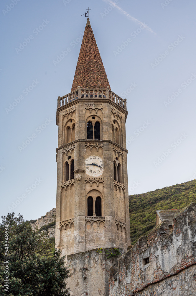 Clock Tower in Finalborgo
