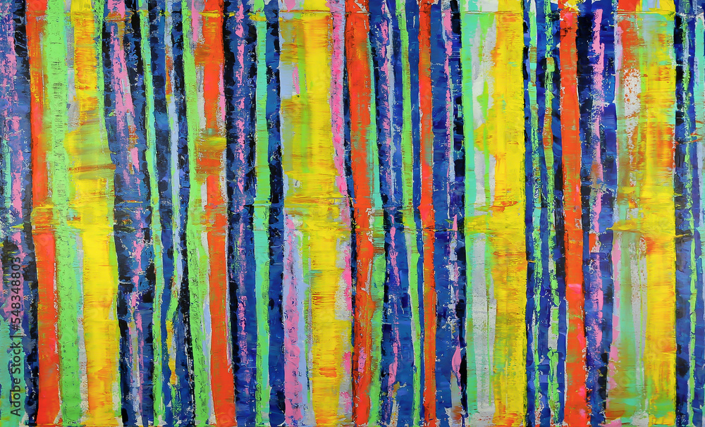 Abstract painting about hot jungle Abstract painting about hot jungle