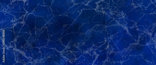 Vector watercolor texture. Blue marble. Granite. Stone. Hand drawn dark blue abstract vector illustration for background, cover, interior decor and other users. Grunge surface. Template for design.