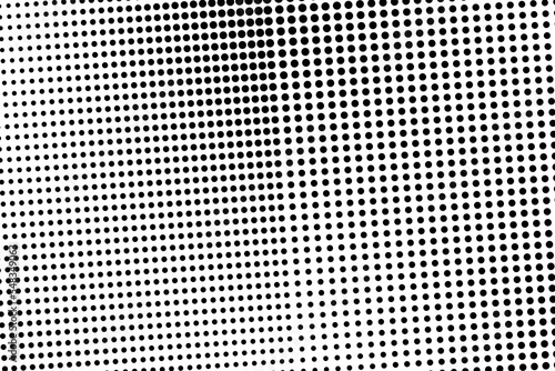 Pop art creative concept black and white comics book magazine cover. Polka dots monochrome background. Cartoon halftone retro pattern. Abstract template design for poster, card, sale banner.