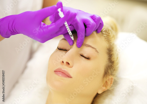 Concept of rejuvenation.Volume lifting.Hyaluronic acid injections for specific areas.
