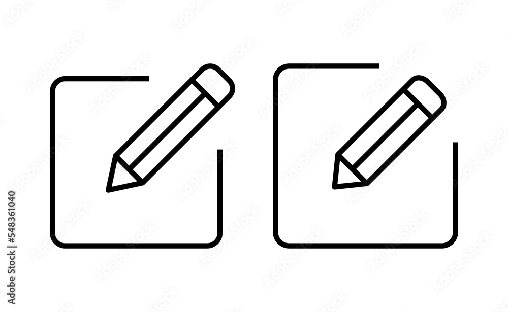 Edit icon vector for web and mobile app. edit document sign and symbol. edit text icon. pencil. sign up Edit icon vector for web and mobile app. edit document sign and symbol. edit text icon. pencil. sign up