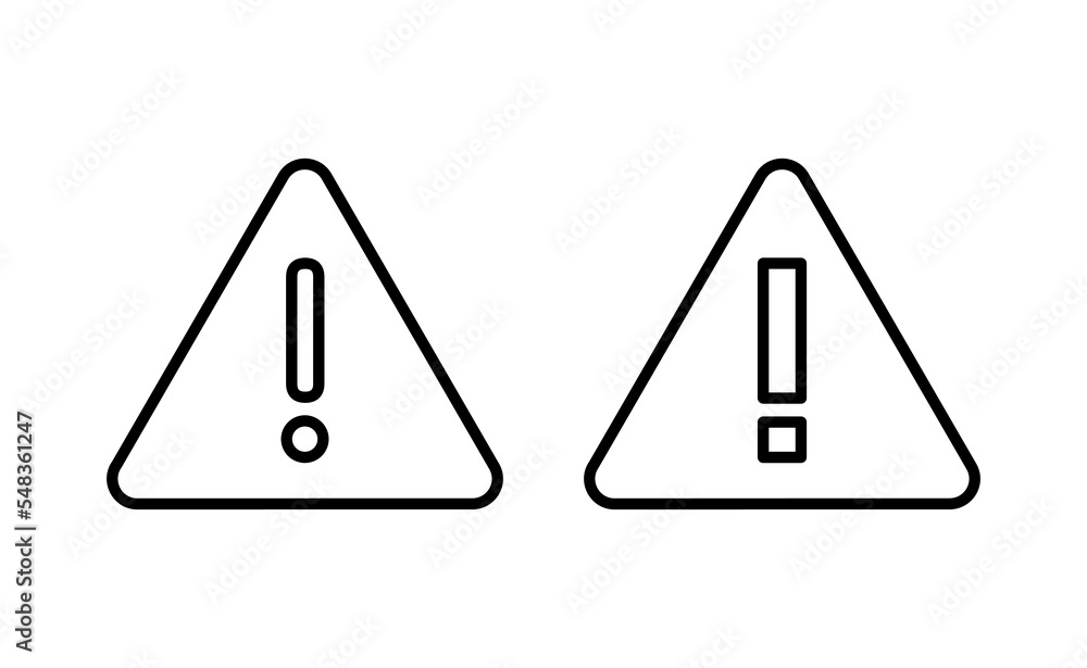 Exclamation danger sign for web and mobile app. attention sign and symbol. Hazard warning attention sign Exclamation danger sign for web and mobile app. attention sign and symbol. Hazard warning attention sign