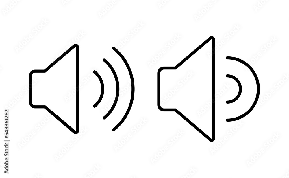 Speaker icon vector for web and mobile app. volume sign and symbol. loudspeaker icon. sound symbol Speaker icon vector for web and mobile app. volume sign and symbol. loudspeaker icon. sound symbol