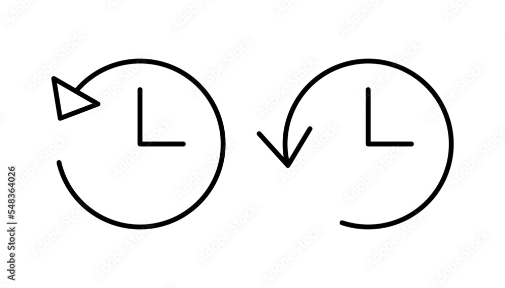 History icon vector for web and mobile app. recent event history sign and symbol History icon vector for web and mobile app. recent event history sign and symbol