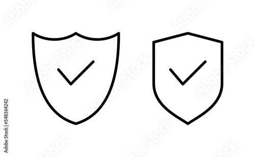 Free Download Shield check mark icon vector for web and mobile app. Protection approve sign. Insurance icon - GFXLoad