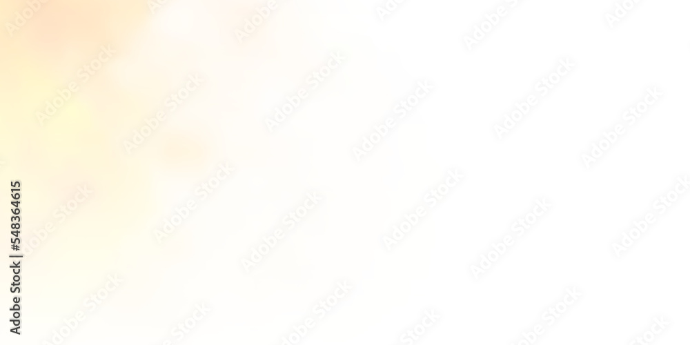 Fototapeta premium Light Orange vector texture with cloudy sky.