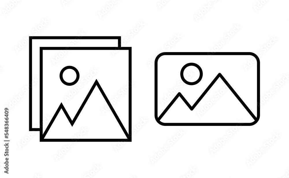 Picture icon vector for web and mobile app. photo gallery sign and symbol. image icon Picture icon vector for web and mobile app. photo gallery sign and symbol. image icon