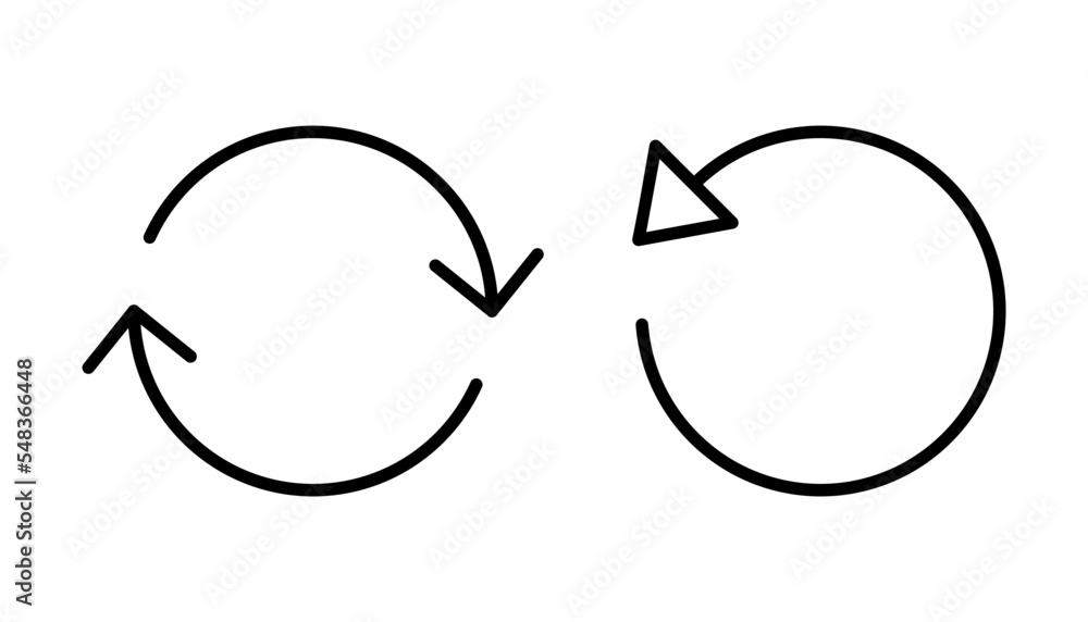 Refresh icon vector for web and mobile app. Reload sign and symbol. Update icon. Refresh icon vector for web and mobile app. Reload sign and symbol. Update icon.