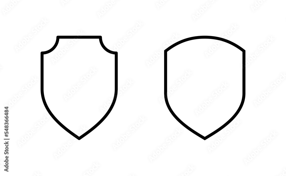 Shield icon vector for web and mobile app. Protection icon. Security sign and symbol Shield icon vector for web and mobile app. Protection icon. Security sign and symbol