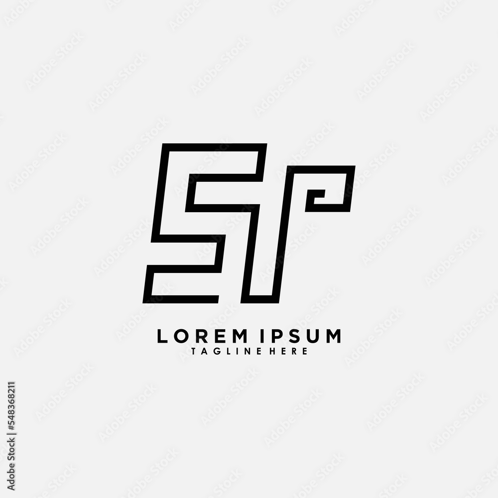 initial name logo design with letter st creative concept initial name logo design with letter st creative concept