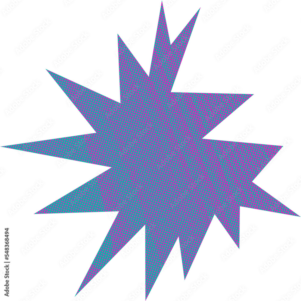 Abstract transparent halftone grunge burst shape. Abstract transparent halftone grunge burst shape.