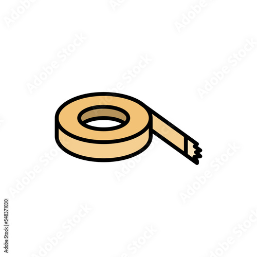 masking tape icon vector design templates