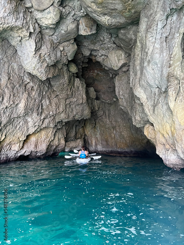 Kayaking in Capri
