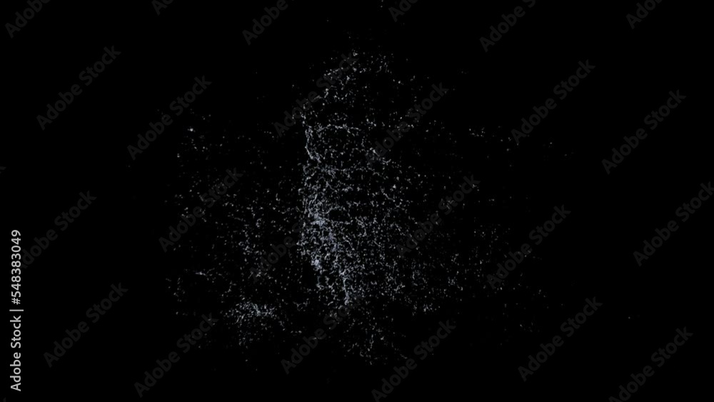 Water splash animation in 3d animation with 4k resolution. already in alpha channel for any creative usage. Water splash animation in 3d animation with 4k resolution. already in alpha channel for any creative usage.