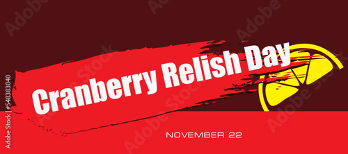 Cranberry Relish Day