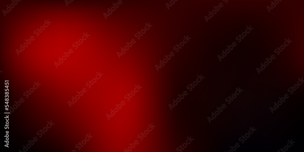 Dark Orange vector blurred pattern.
