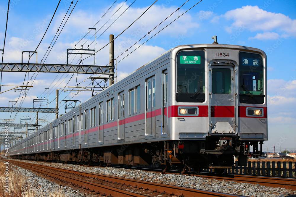 通勤電車 東武東上線10000系
