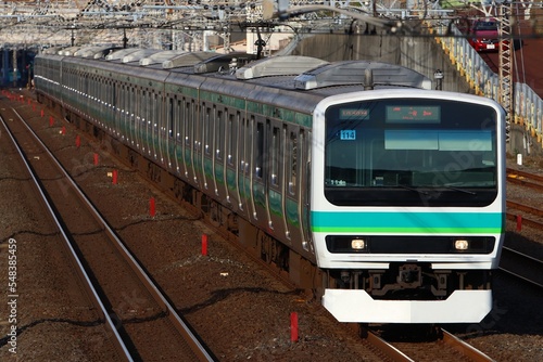 通勤電車 常磐線E231系