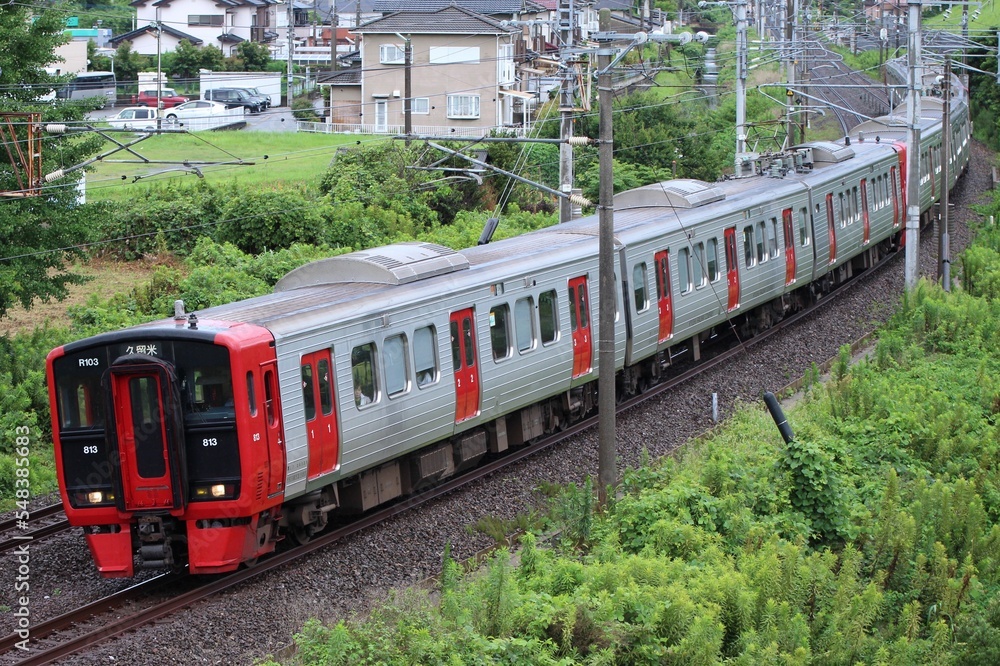 通勤電車 鹿児島本線813系