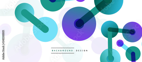 Network concept abstract background. Dots connection. Big data idea. Business template for wallpaper, banner, background or landing