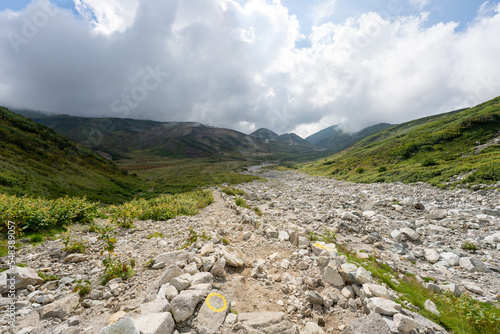 立山の登山道