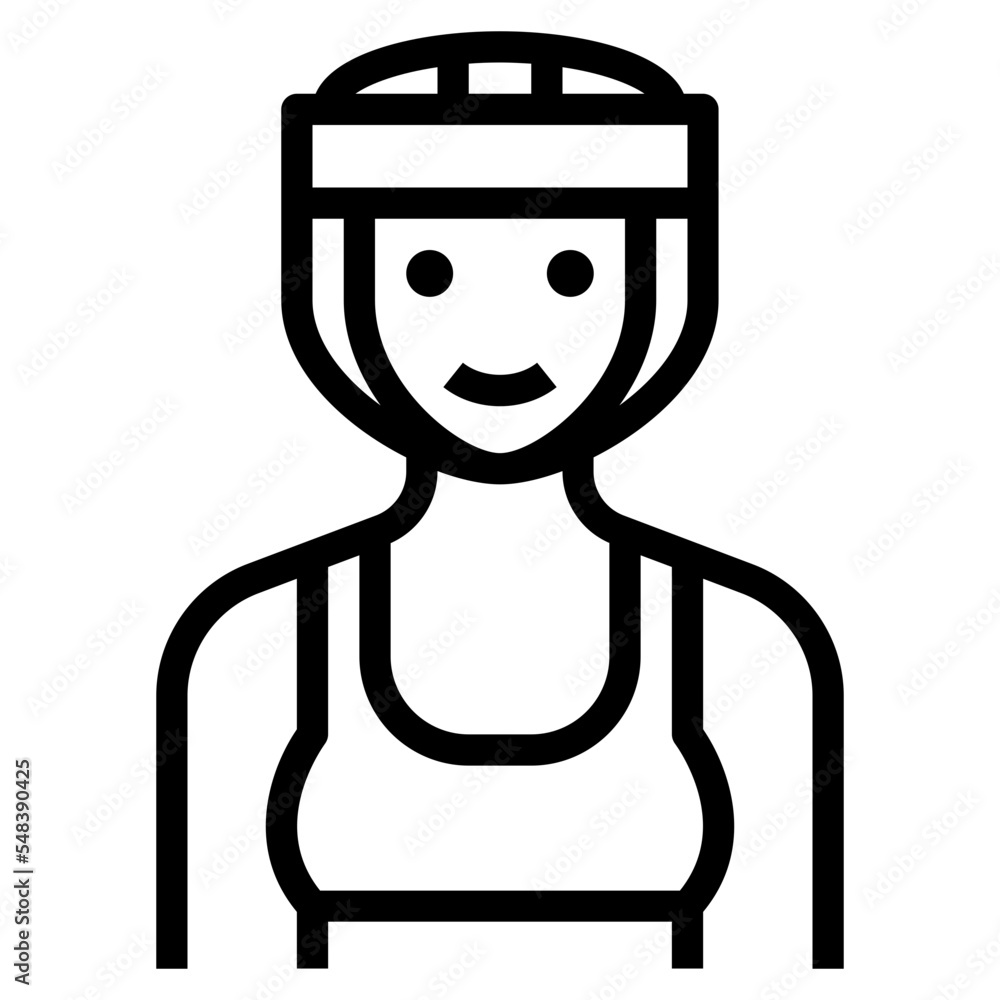 boxer outline icon boxer outline icon