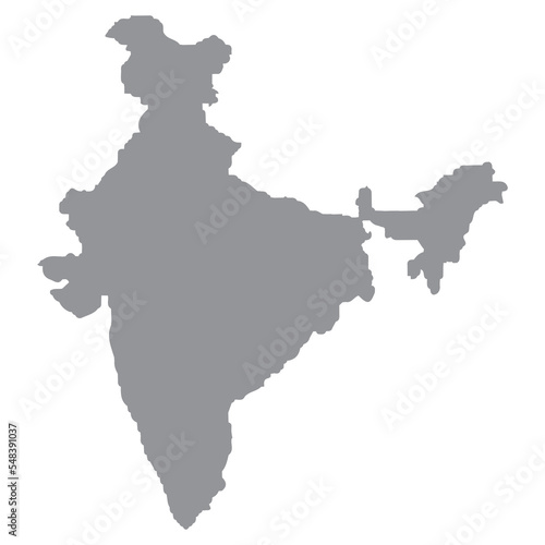 Indian map illustration