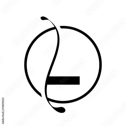 Initial L logo design vector Template. Abstract Letter L logo design