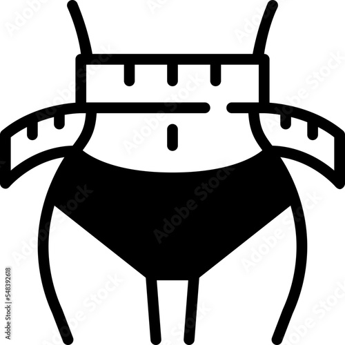diet solid line icon
