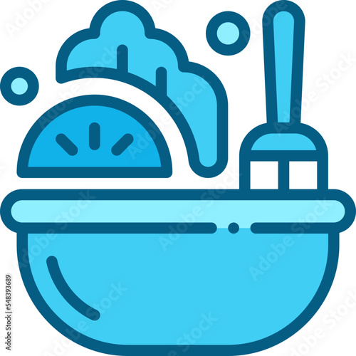 salad two tone icon