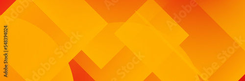 Background with orange and yellow parts for comparison. Halftone dots on two color background, minimal pattern. Vector illustration, EPS10