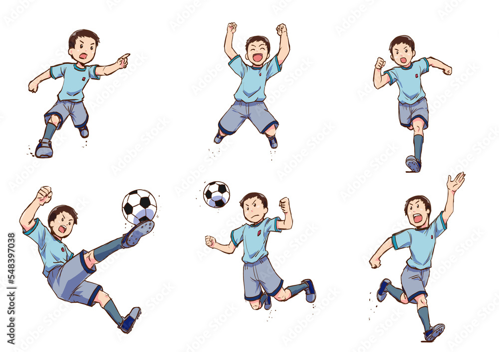 Obraz premium サッカーm2_5