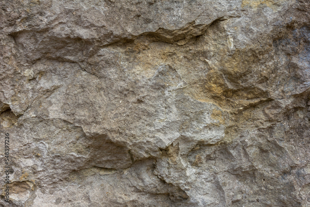 natural stone located on a mountain plateau, sights, places visited by tourists.