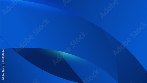 Blue Abstract background with dynamic effect. Motion vector Illustration..Trendy gradients. Can be used for advertising, marketing, presentation. © Petruk
