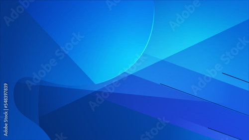 Blue Abstract background with dynamic effect. Motion vector Illustration..Trendy gradients. Can be used for advertising, marketing, presentation. © Petruk