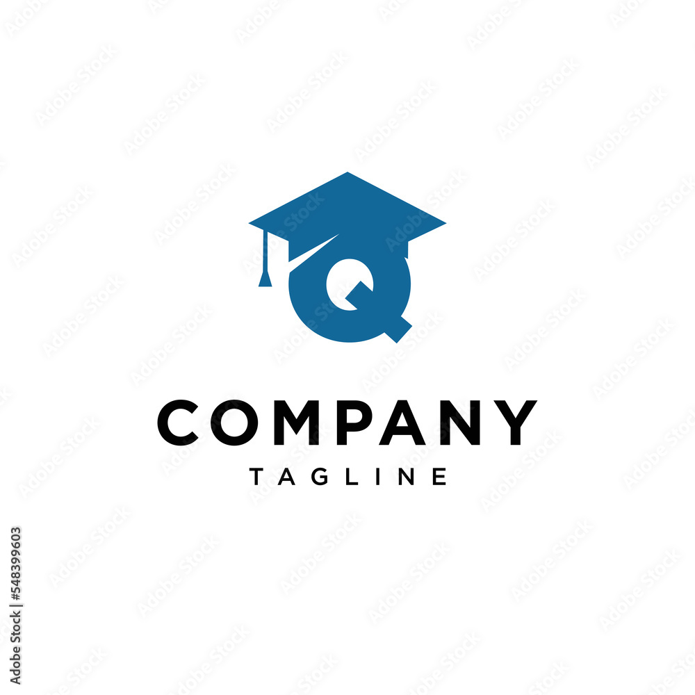 Q Letter EducationVector logo icon vector Template Q Letter EducationVector logo icon vector Template