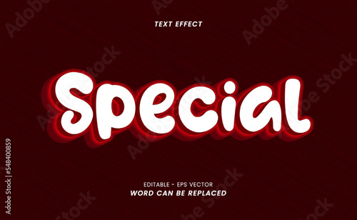 Appearance Text Effects - With Special Words