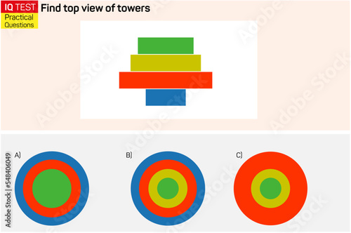 Find the top view of the shape