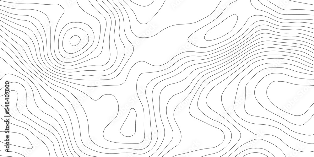 Abstract topographic contours map background. Topographic map and landscape terrain texture grid. Terrain map. Contours trails, image grid geographic relief topographic Cartography Background .
