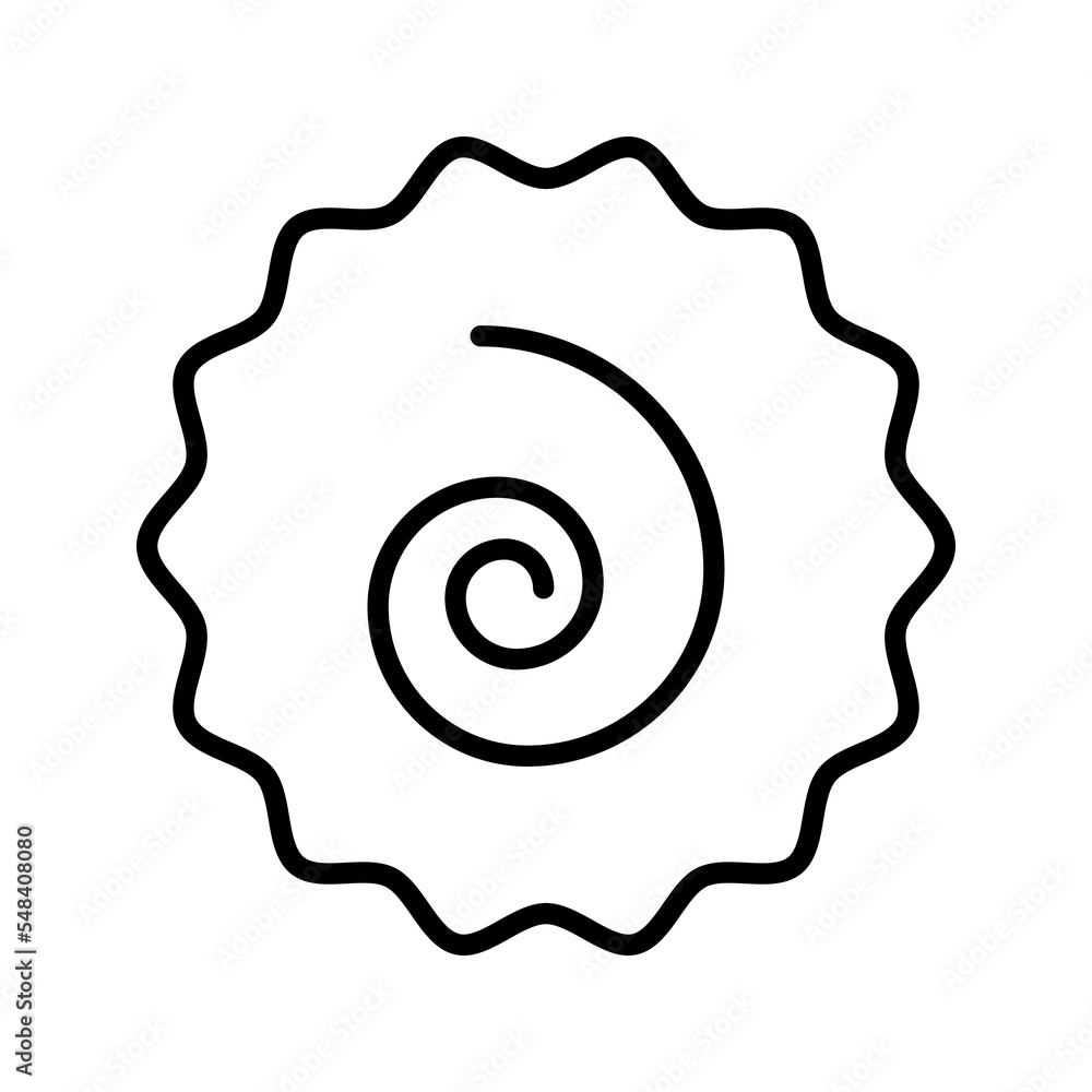Narutomaki icon. sign for mobile concept and web design. vector illustration Narutomaki icon. sign for mobile concept and web design. vector illustration