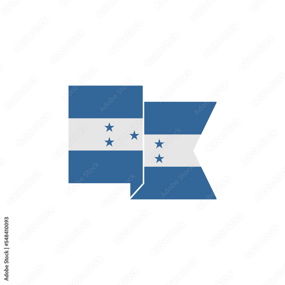 independence day of Honduras icon set vector sign symbol independence day of Honduras icon set vector sign symbol